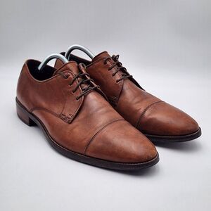 Cole Haan Men's Size‎ 11 M Lenox Hill Cap Toe Oxford Brown C11632 SEE PHOTOS